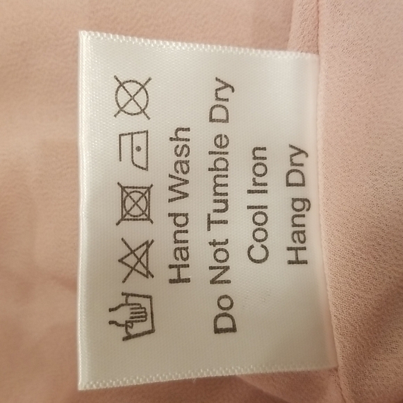 ๐O.P.T.๐ Gigi Dress ~ Chiffon Pink XS NWT - Picture 16 of 16